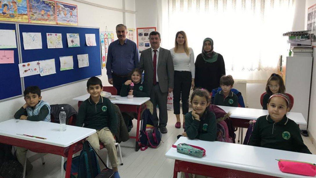 İlçe Milli Eğitim Müdürü Harun GERGİN'in okul ziyareti